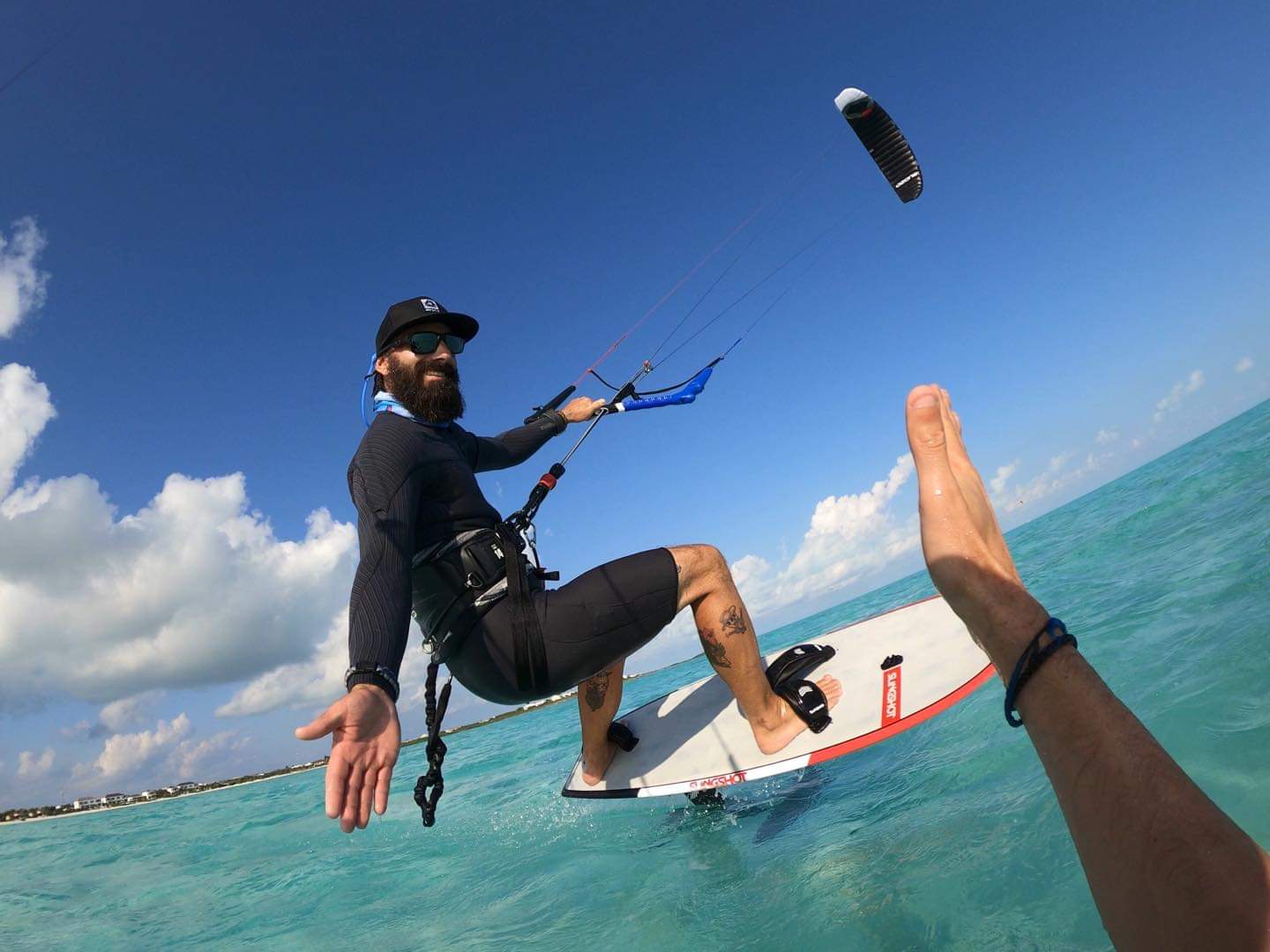 Long Bay Kiteboarding kitesurfing school in turks caicos