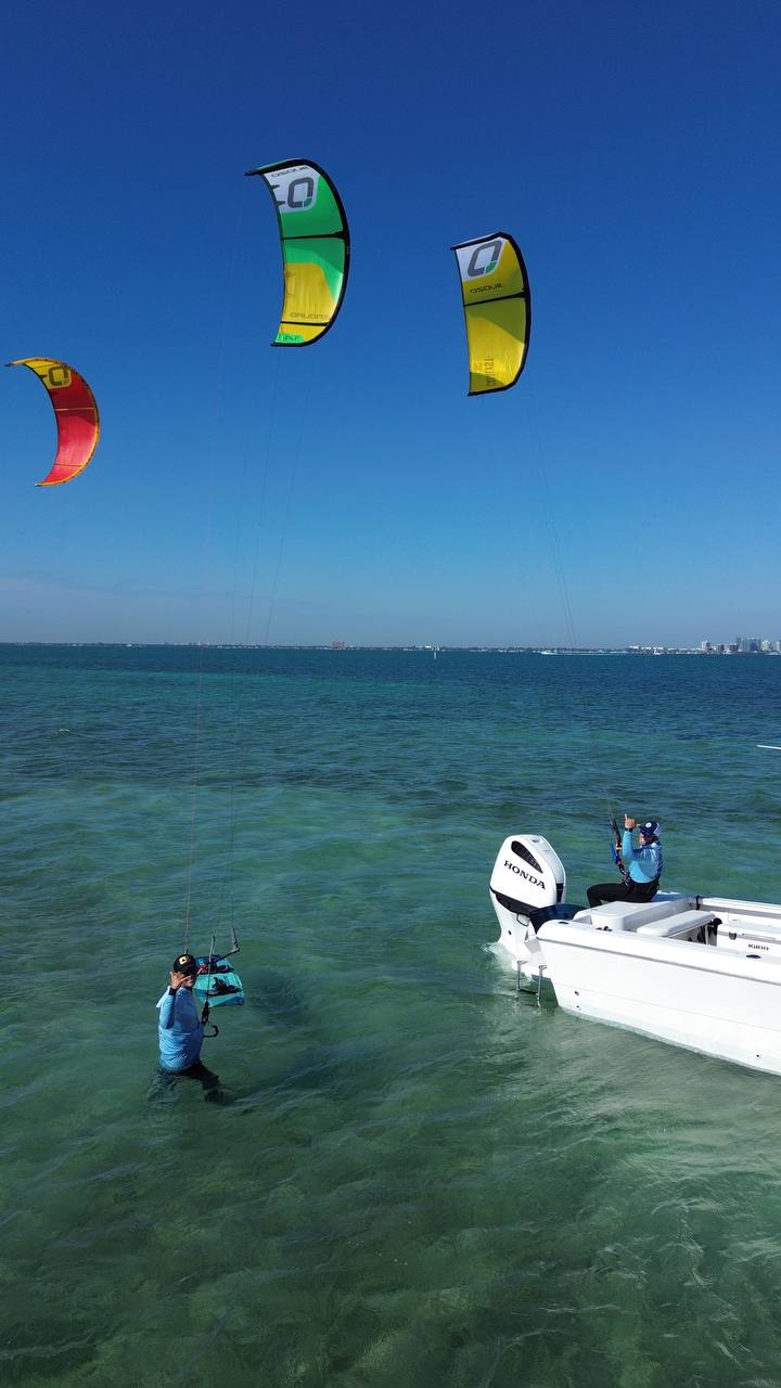 Wind Addict Kitesurfing School & Shop | Boat Charter| E-Foil Miami kitesurfing school in florida