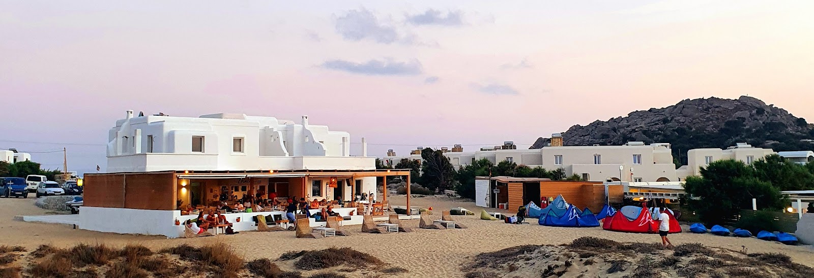 Kite Center Naxos by Thalasea Sports kitesurfing school in paros naxos