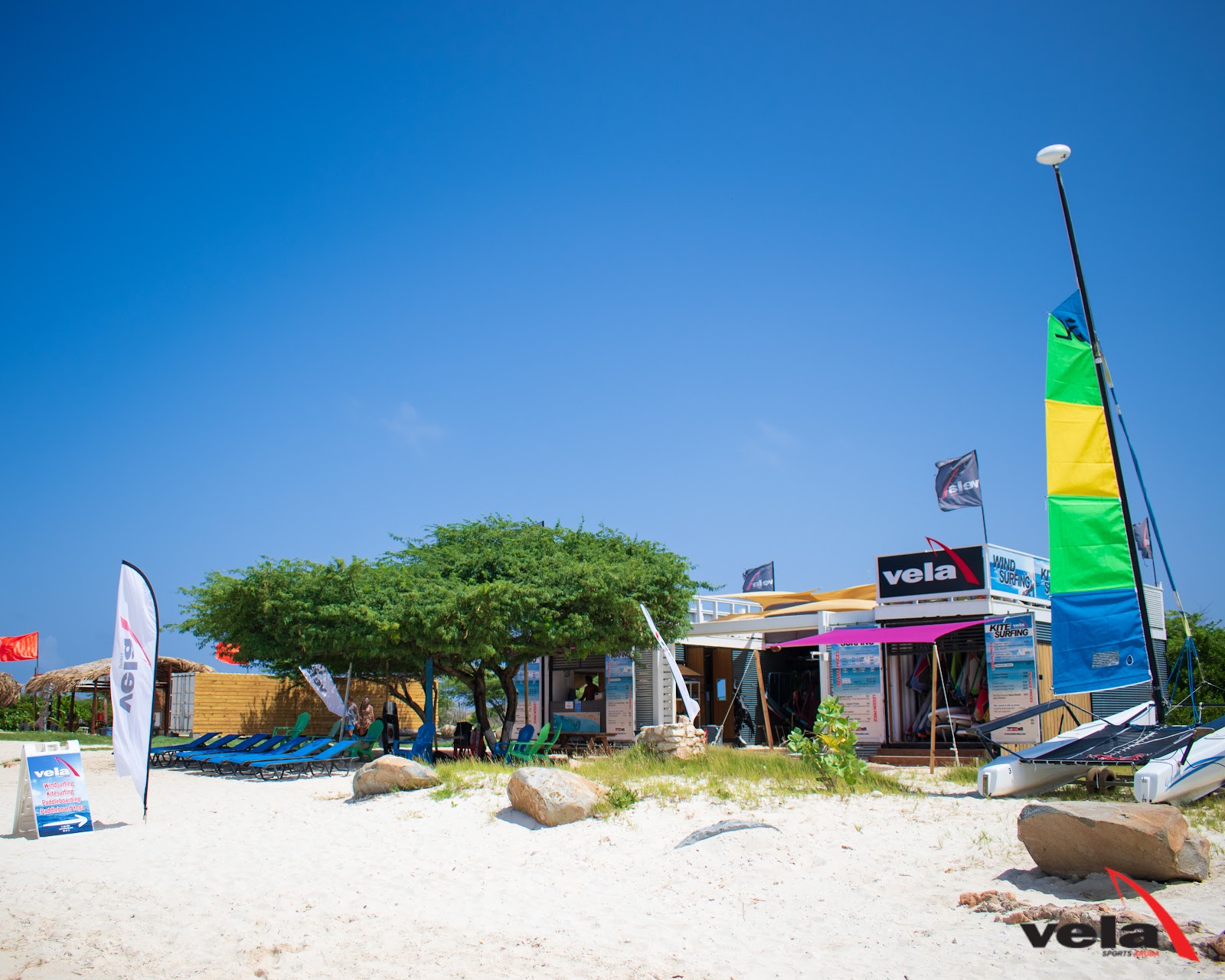 Vela Windsurf & Kitesurf kitesurfing school in ABC Islands (Aruba) — photo 2