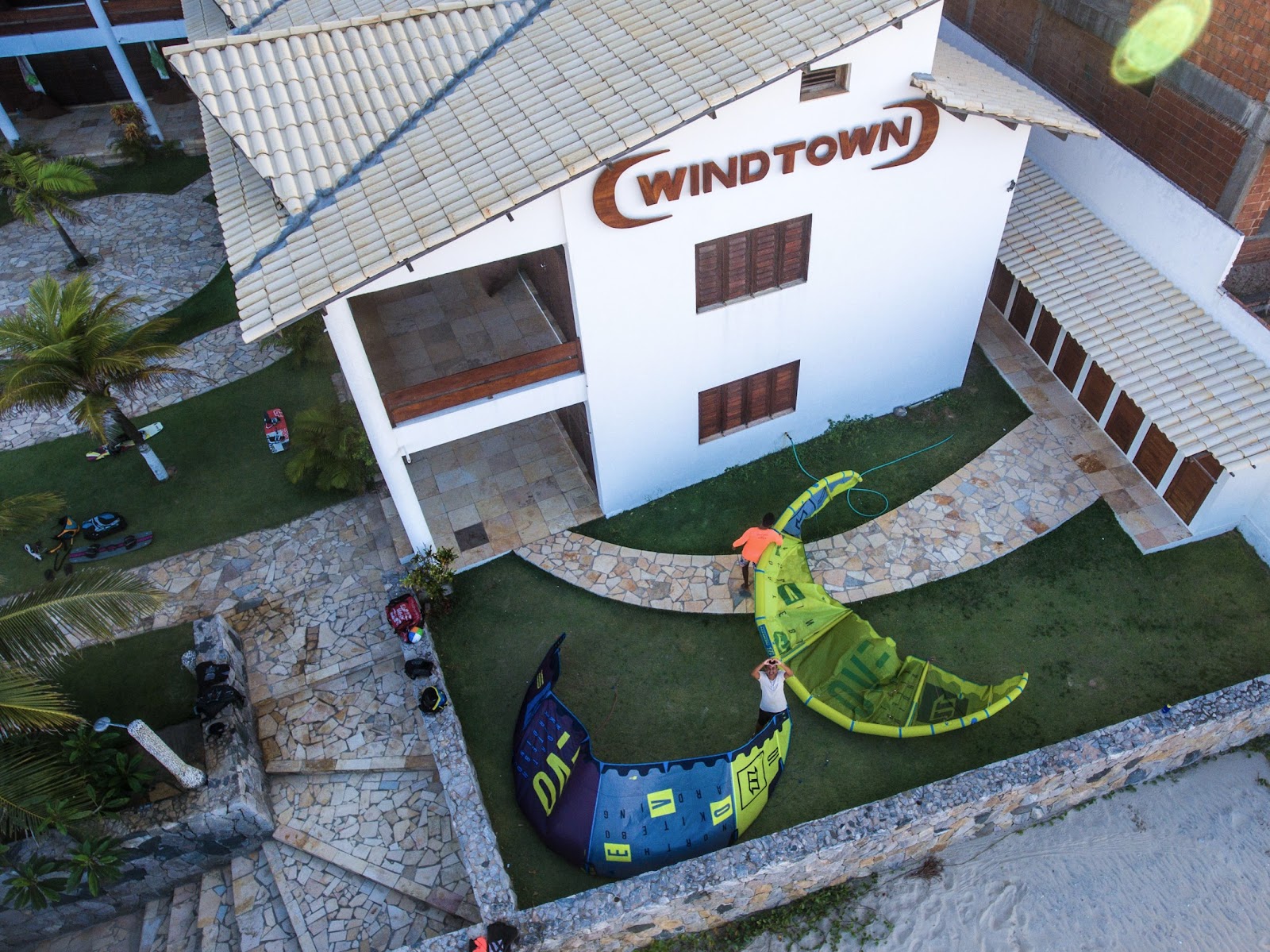 Kite school Windtown Cumbuco kitesurfing school in brazil