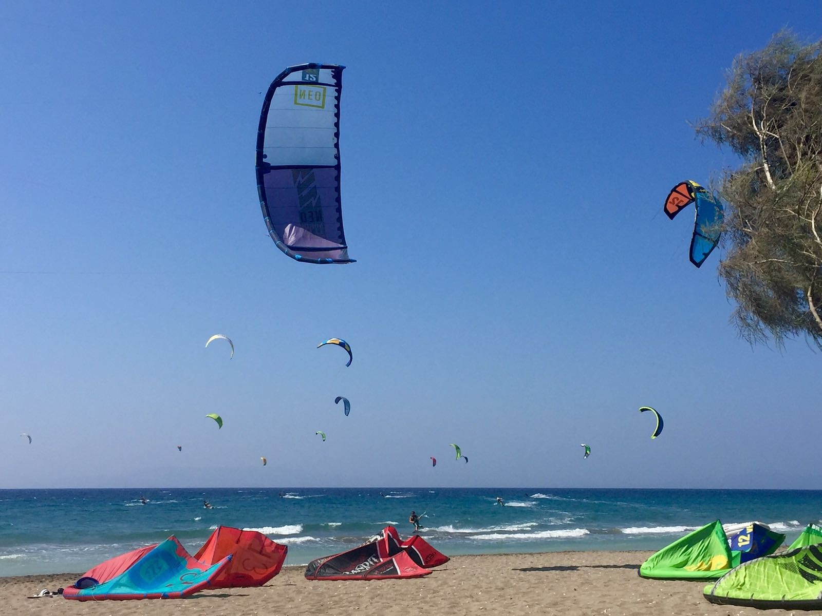 Meltemi Kiteclub kitesurfing school in Greece — photo 2