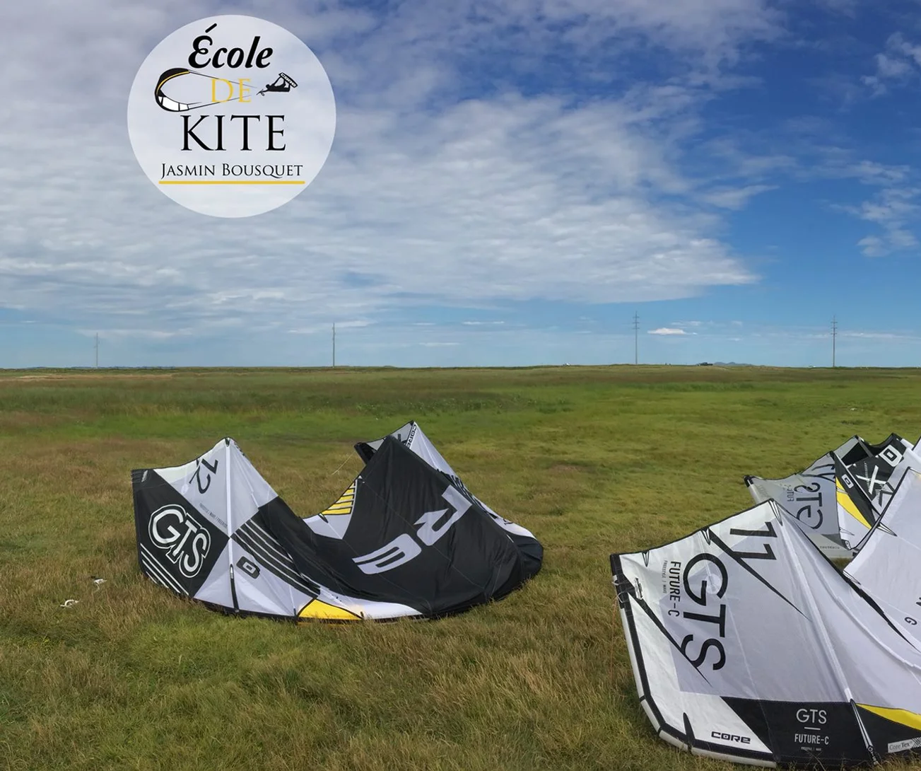 École de kite Jasmin Bousquet - Kitesurf Îles de la Madeleine - Kitesurf school kitesurfing school in Canada East-coast — photo 2