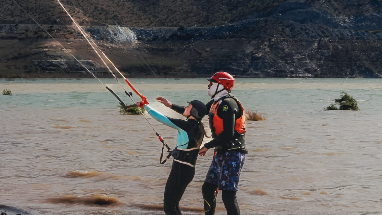 Kitesurf Gualliguaica - Santiago Booking Center & Hub kitesurfing school in Chile — photo 3