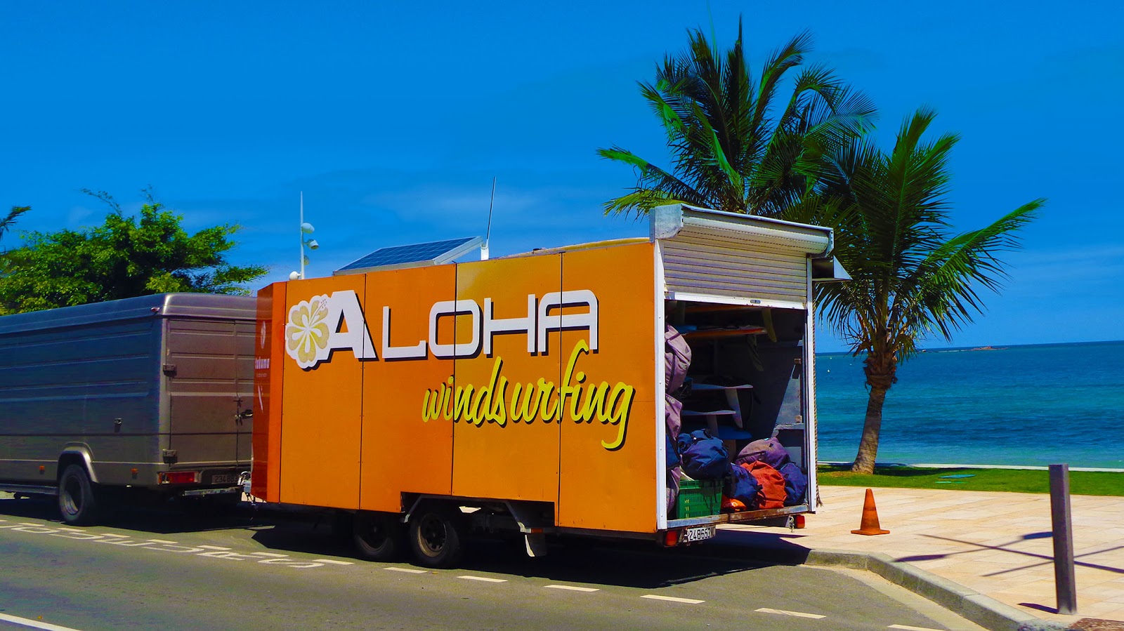 Aloha Windsurfing kitesurfing school in New Caledonia