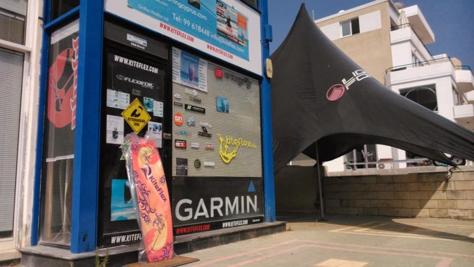 Griffes Kiteflex Limited kitesurfing school in cyprus