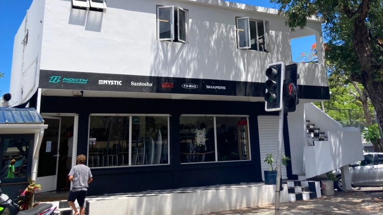 Down South Surf Shop kitesurfing shop in mascarene islands mauritius