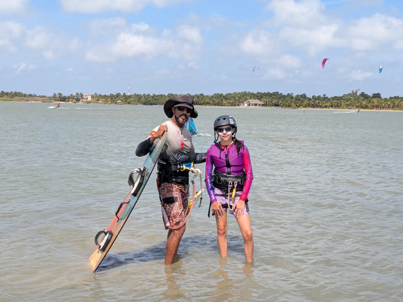 Kiters Heaven Kite surfing school Kalptiya Sri Lanka (VDWS Kite surfing instructor Meryl Fernando) kitesurfing school in Sri Lanka — photo 2