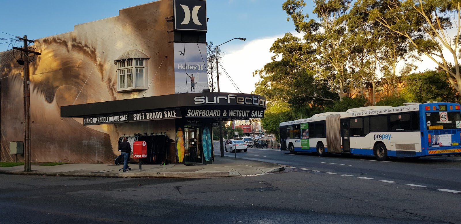 Surfection kitesurfing shop in sydney