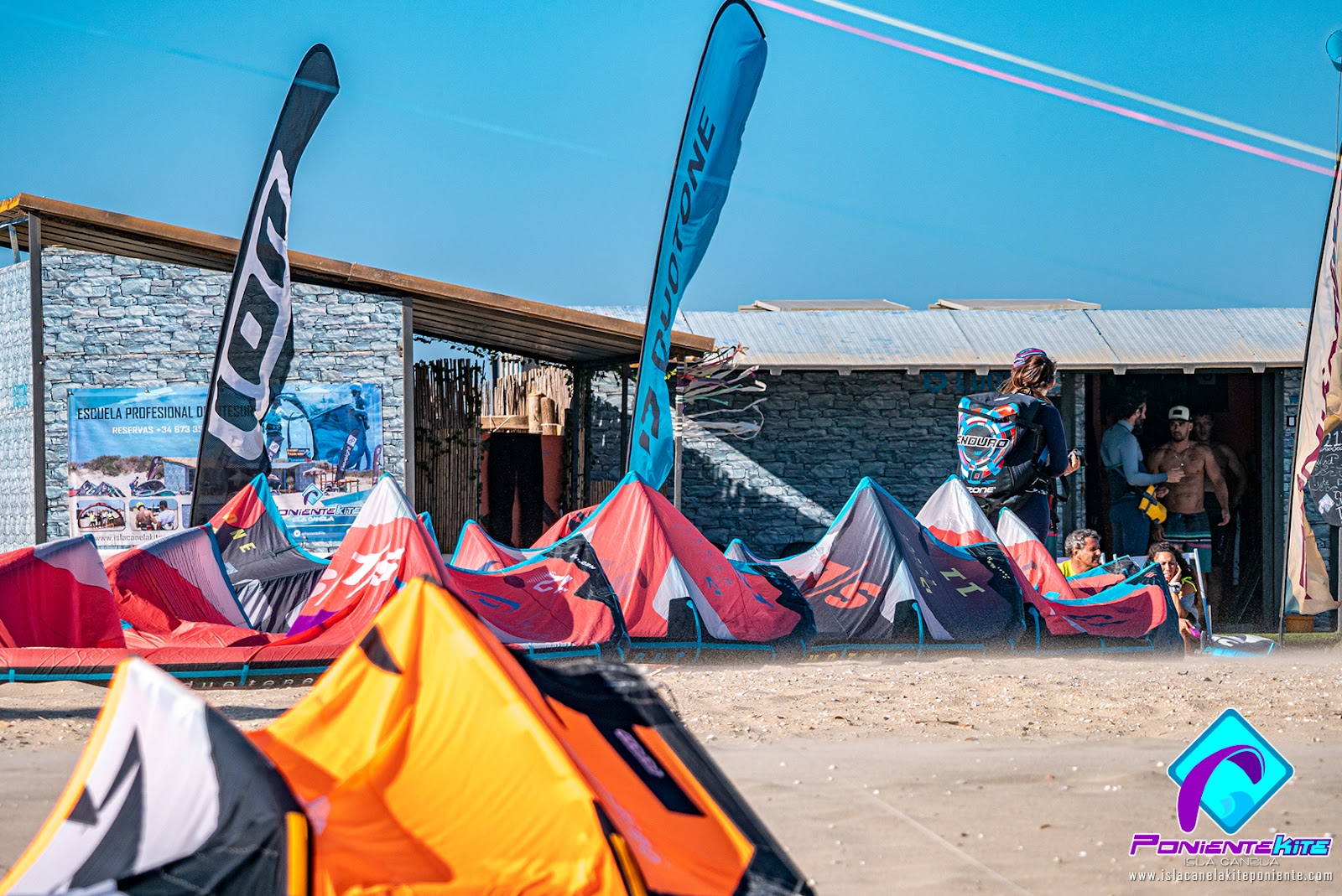 Poniente Kite Isla Canela kitesurfing school in Spain — photo 3