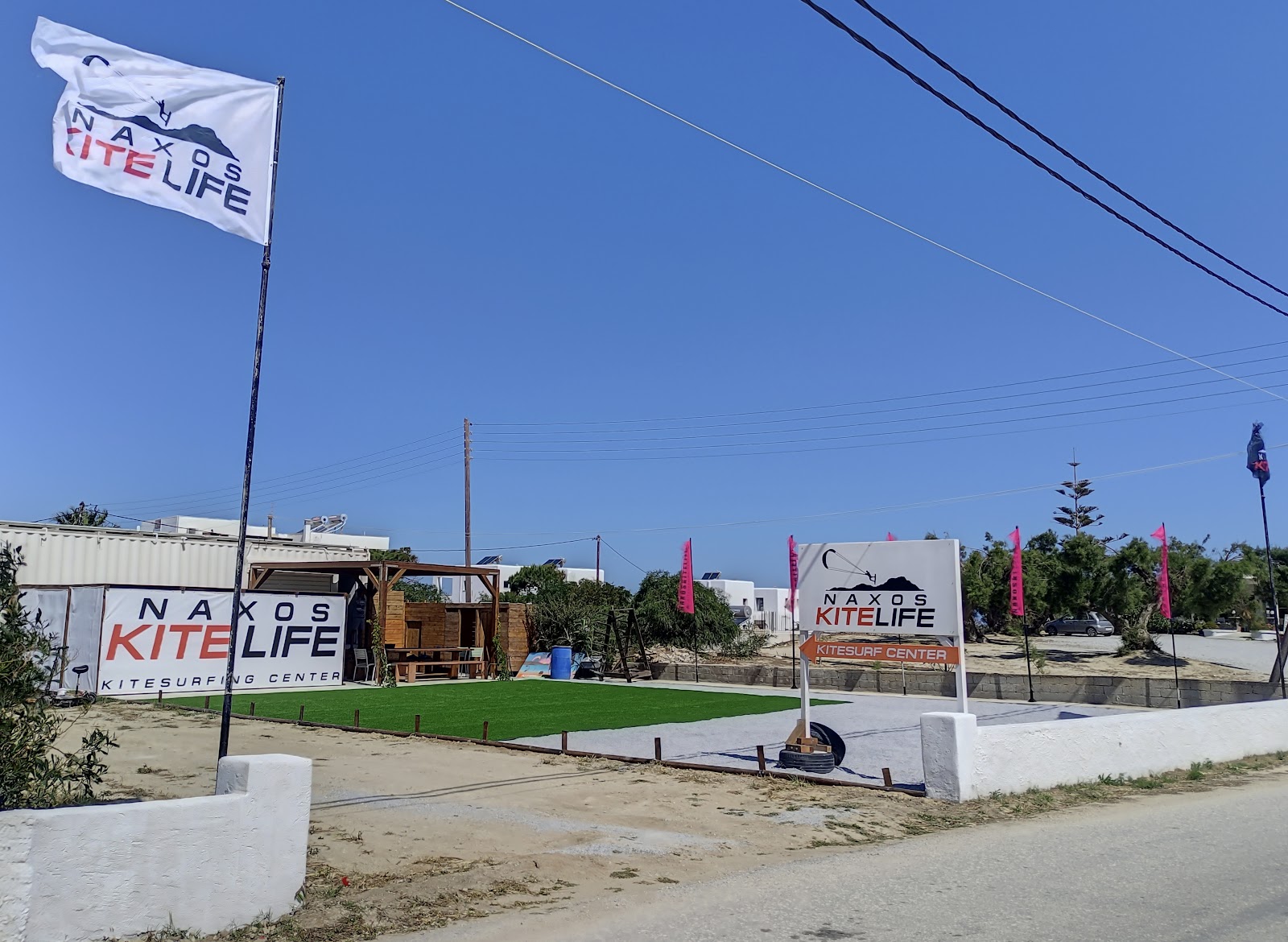 Naxos Kitelife kitesurfing center kitesurfing school in paros naxos