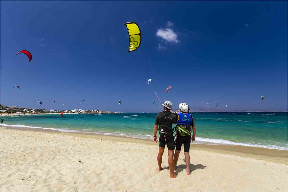 Naxos Kitelife kitesurfing center kitesurfing school in Paros & Naxos — photo 2