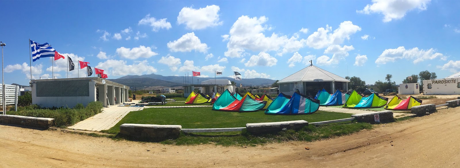 Paroskite Resort kitesurfing school in paros naxos