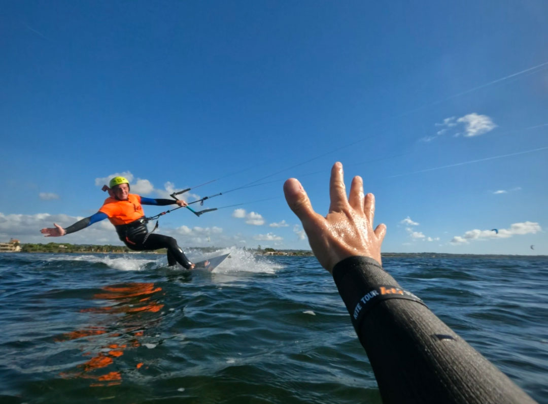 Kitesurf stagnone KTS - IKO Center kitesurfing school in Sicily — photo 2