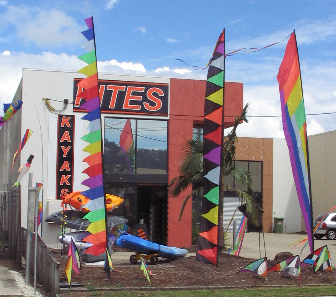 Leading Edge Kites kitesurfing shop in brisbane gold coast