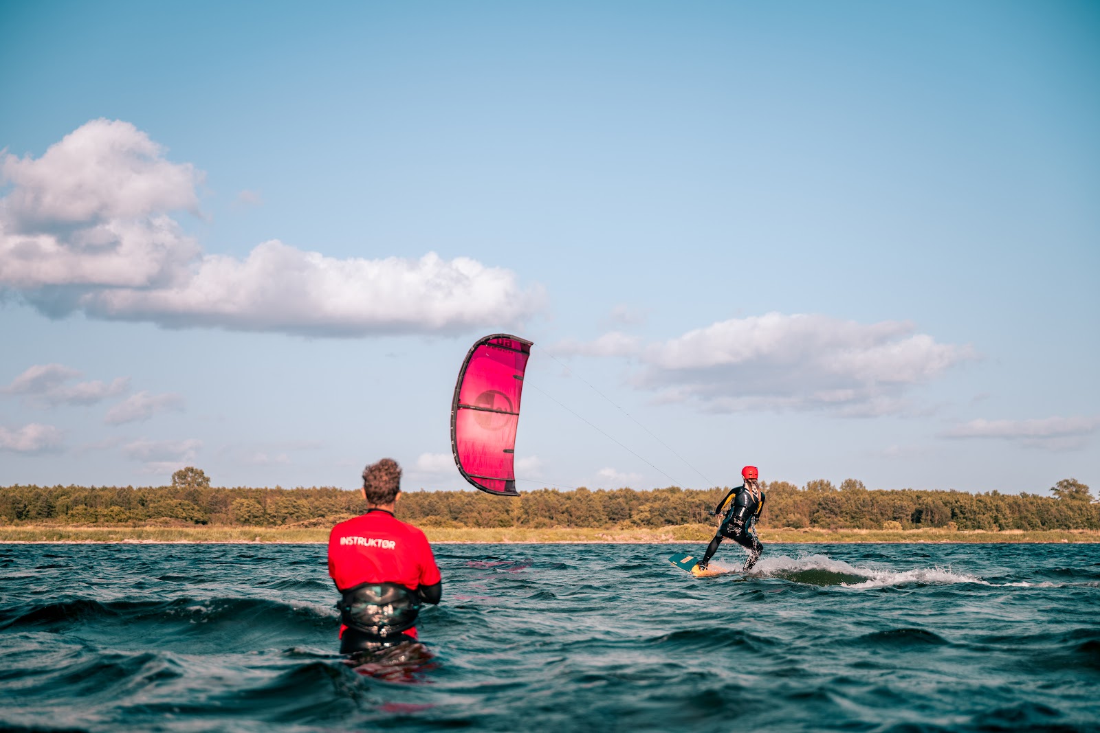 Frozen Palm Tree - Kitesurfing kursus & butik kitesurfing school in baltic sea