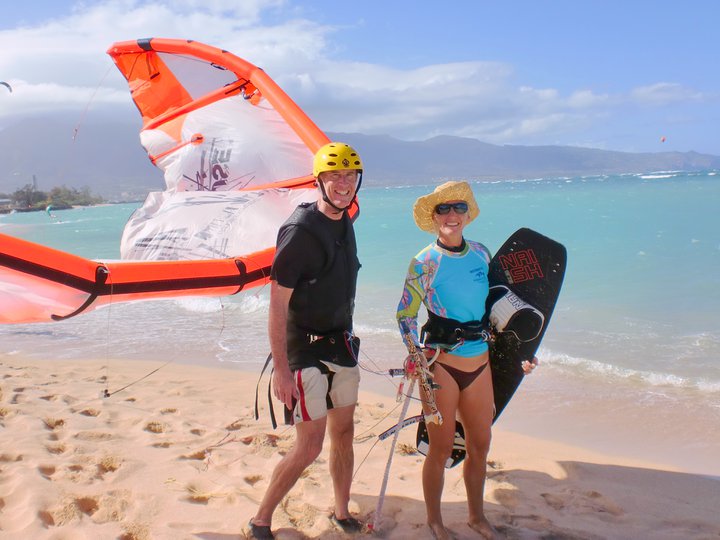 Maui Kiteboarding Lessons by Aqua Sports Maui kitesurfing school in Maui — photo 2