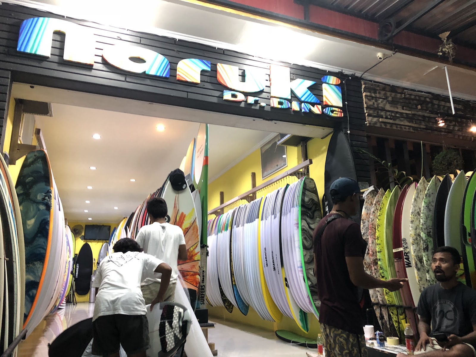 Naruki Surf kitesurfing shop in indonesia