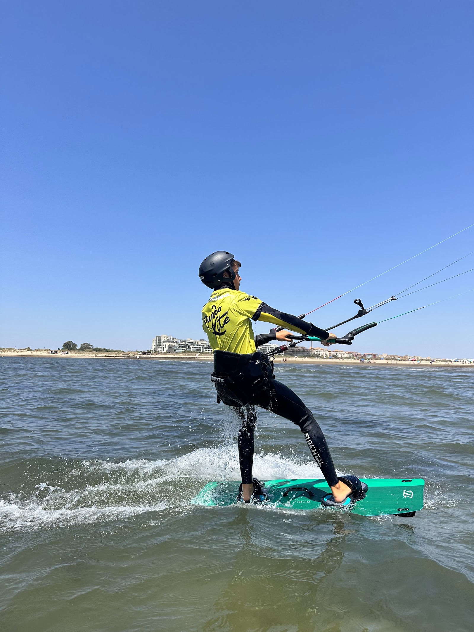 Rumbo Kite Isla Canela kitesurfing school in spain