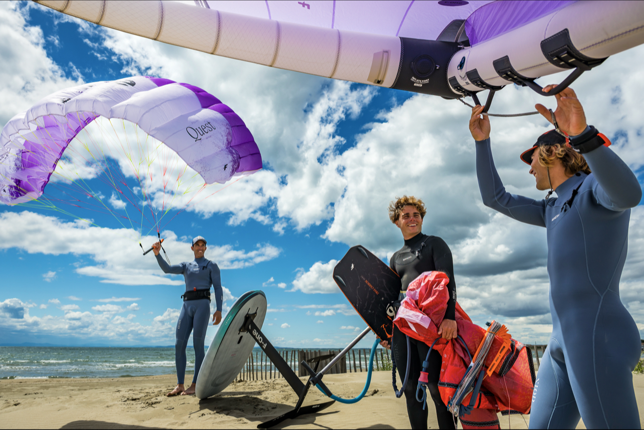 School TOPKITE kitesurfing kitesurfing school in france south coast