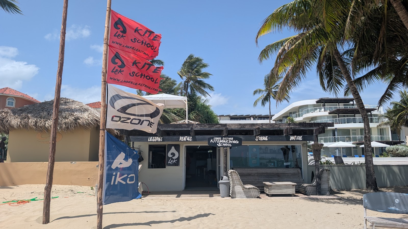 Laurel Eastman Kiteboarding School (LEK) kitesurfing school in cabarete