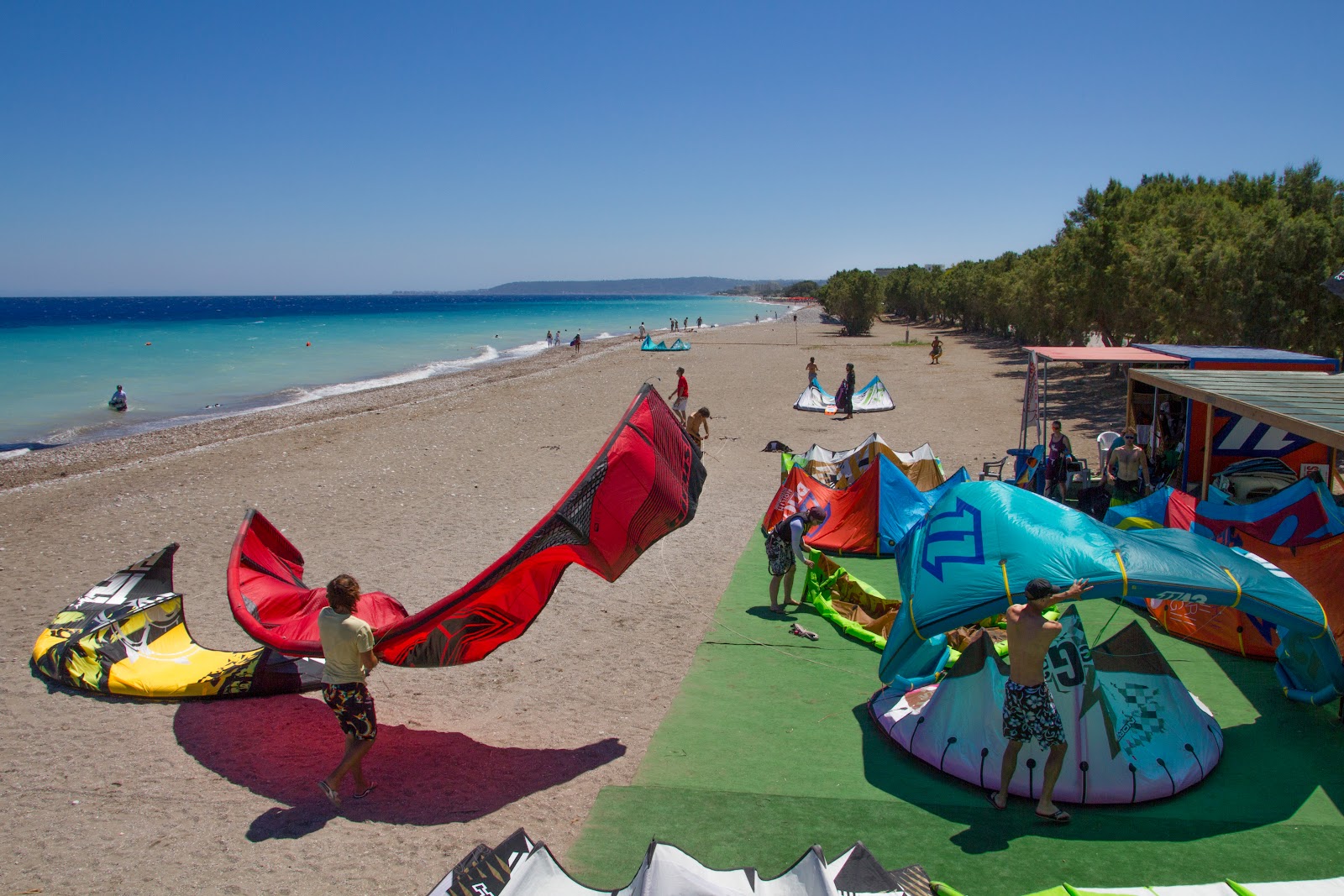 Air riders kite pro center kitesurfing school in Greece — photo 3