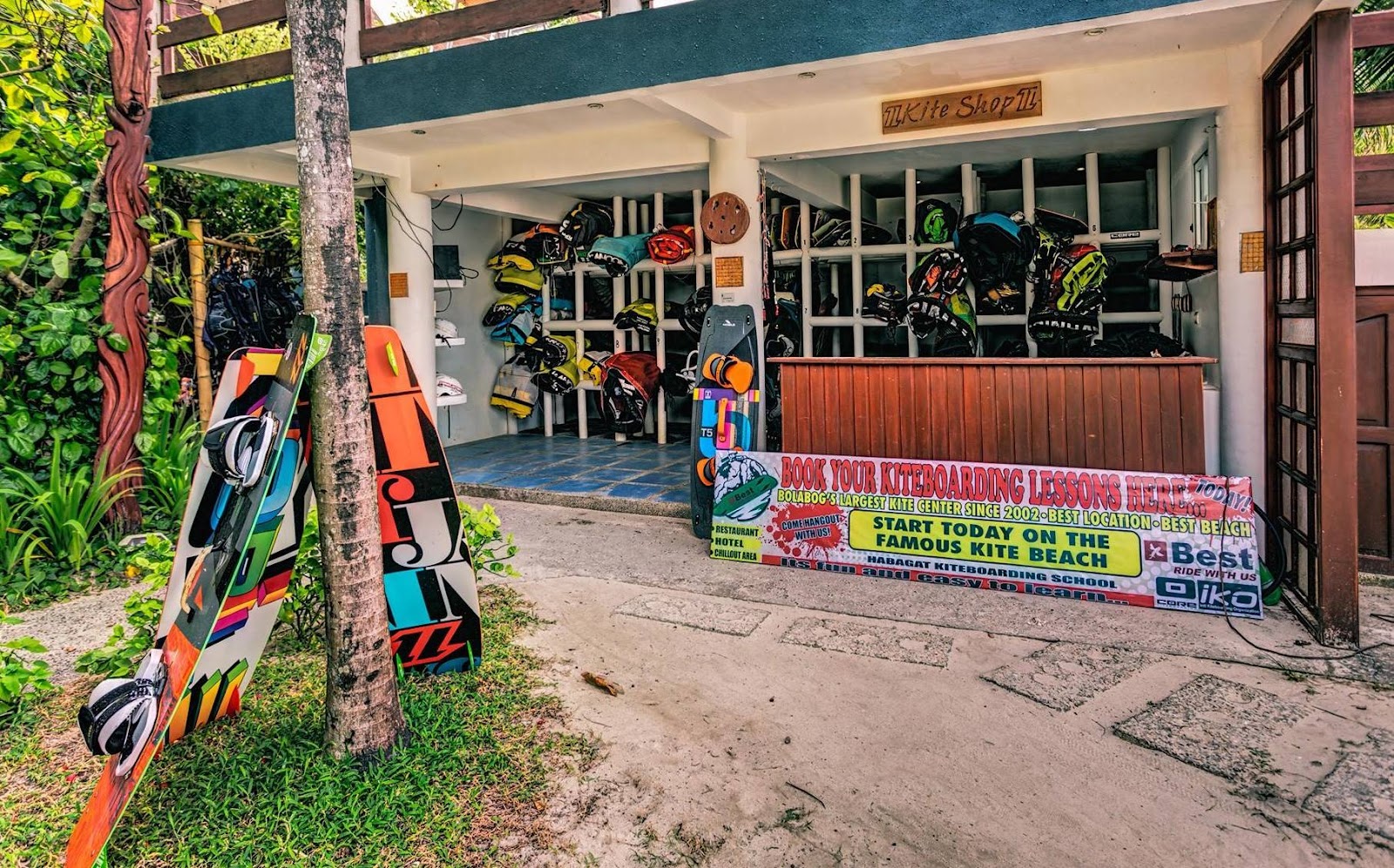 Habagat Kiteboarding Center kitesurfing school in philippines