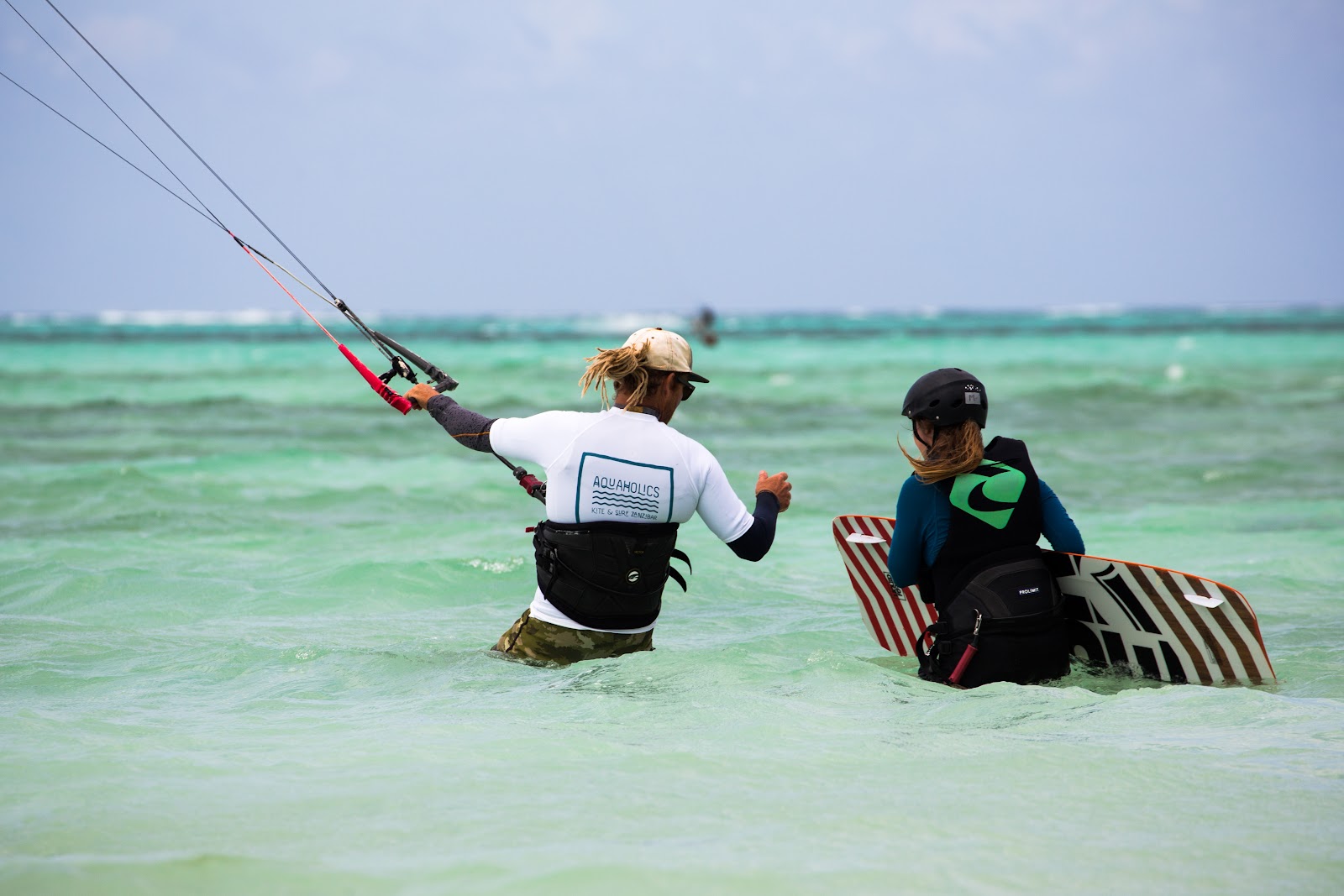 Aquaholics Kite & Surf Center kitesurfing school in Tanzania (Zanzibar) — photo 2