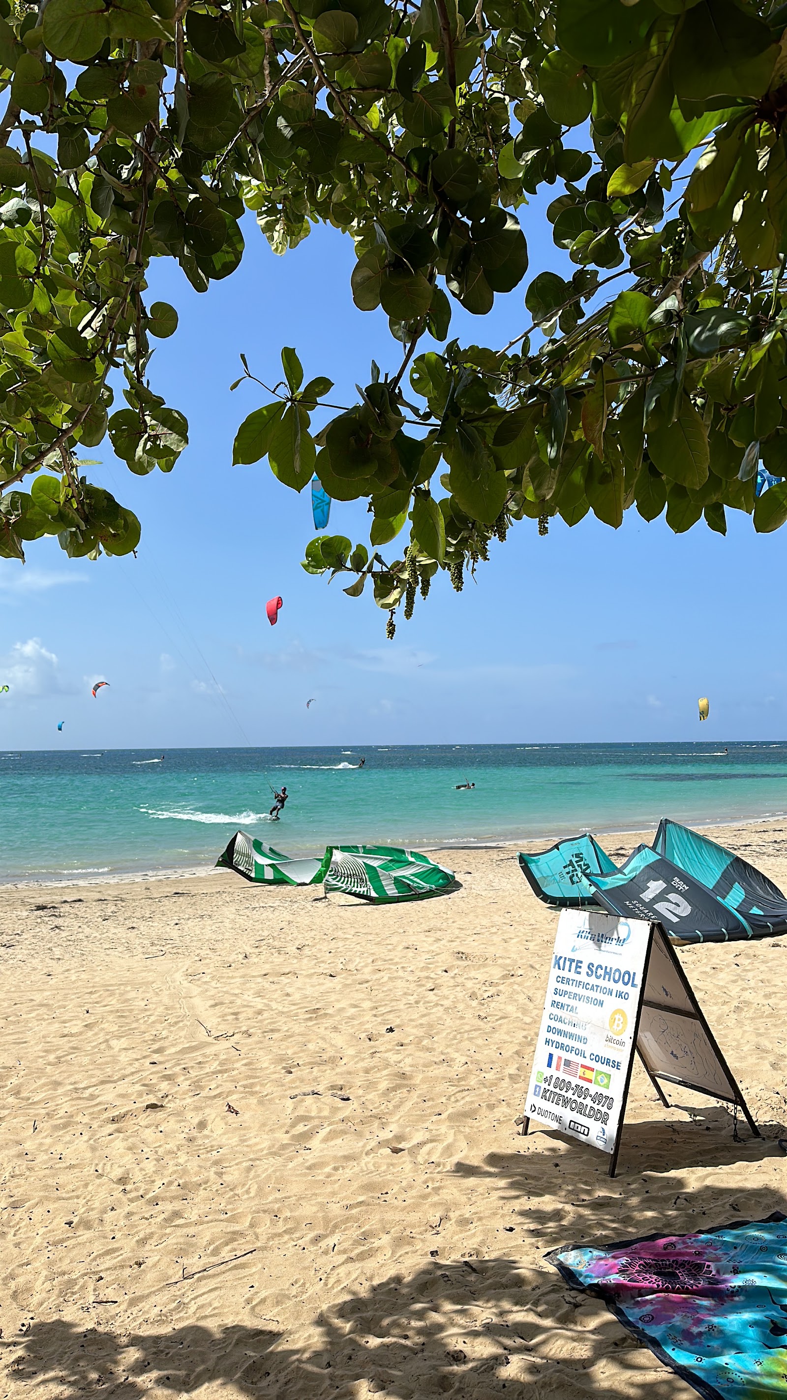 Kitesurf - Kiteworld Las Terrenas kitesurfing school in Dominican Republic — photo 2