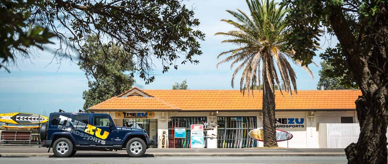 The Zu Kite Club kitesurfing school in melbourne