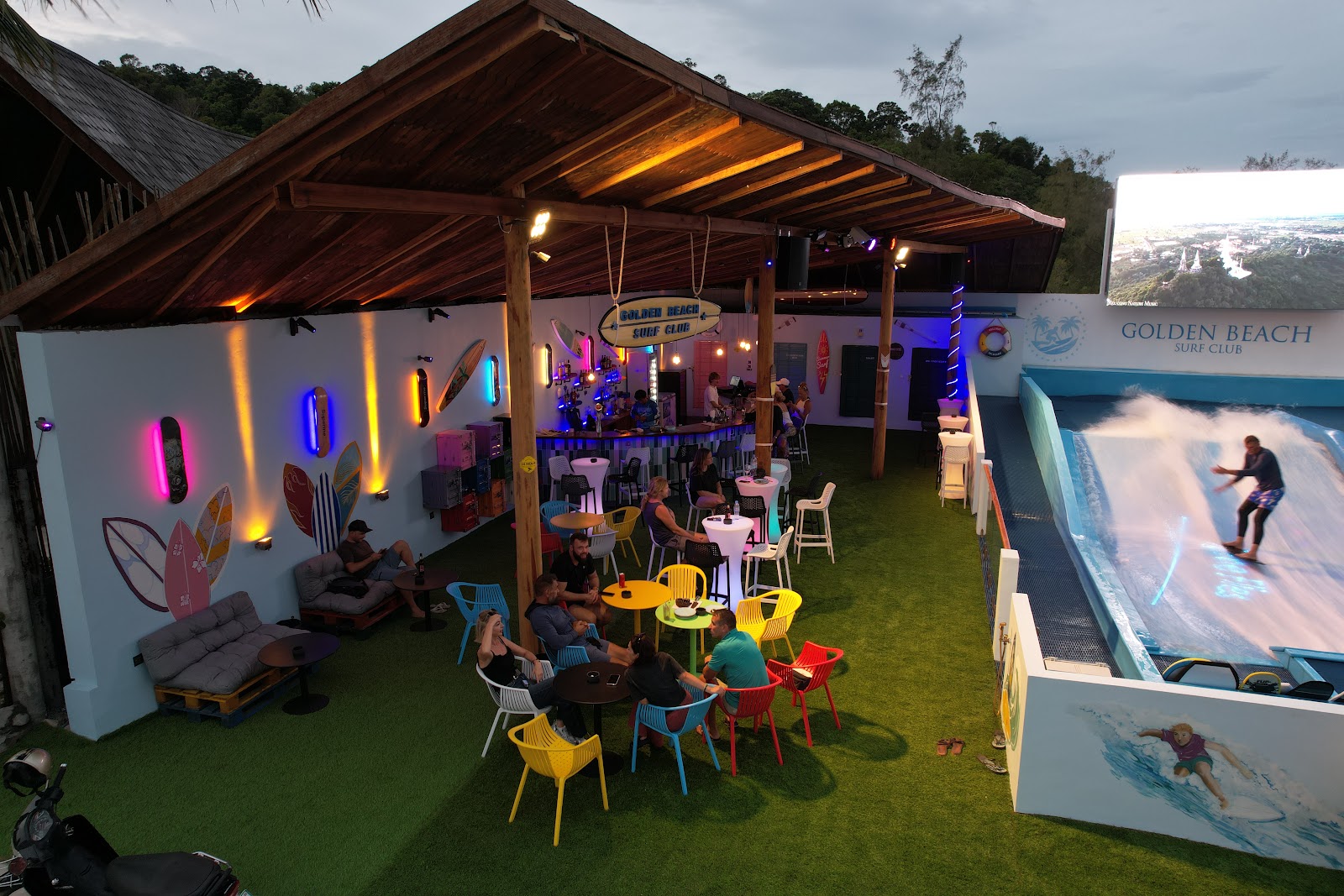 Golden Beach Surf Club kitesurfing school in cambodia