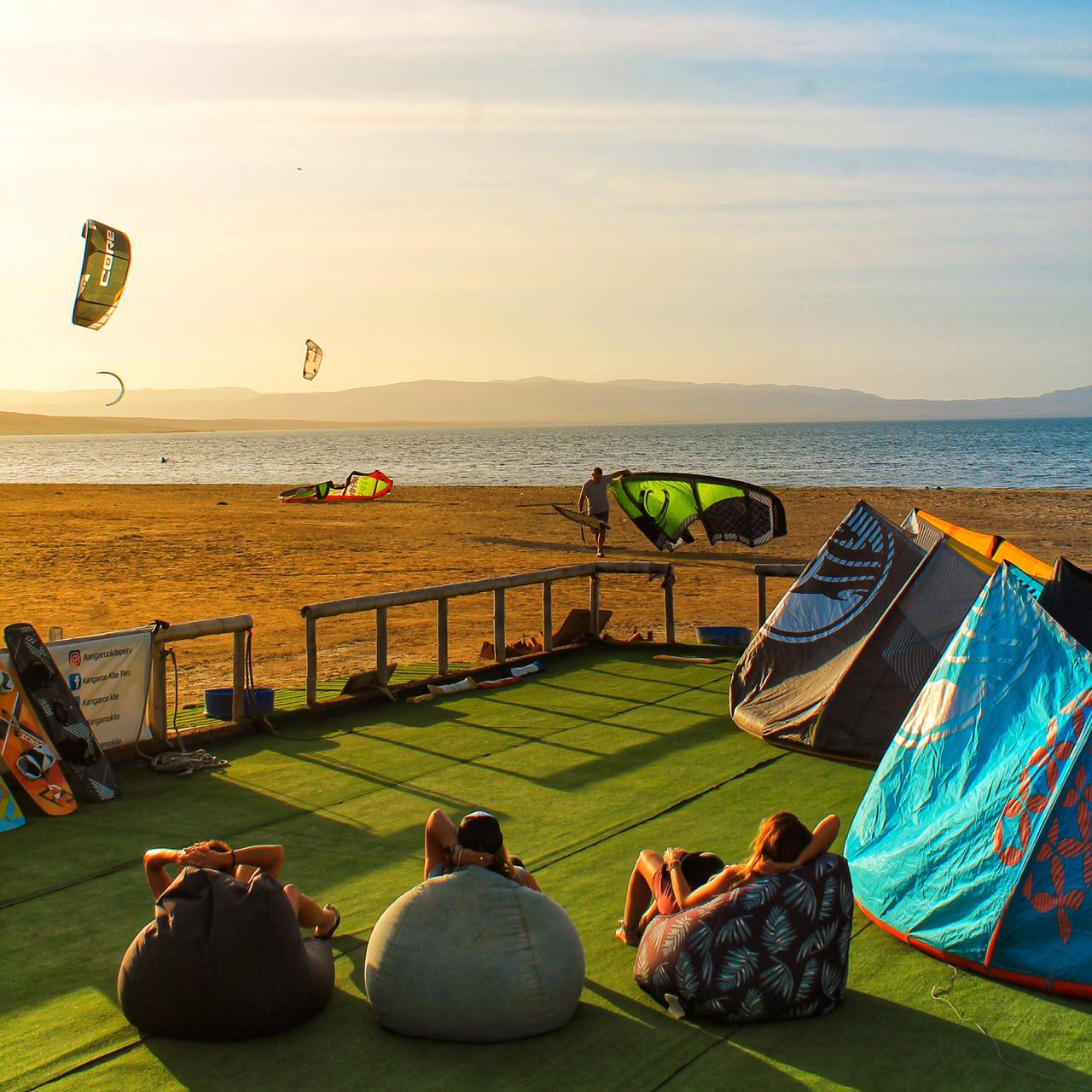Kangaroo Kite Peru | Wingfoil & Kitesurfing School & Rentals | Paracas - Perú kitesurfing school in Peru South — photo 2