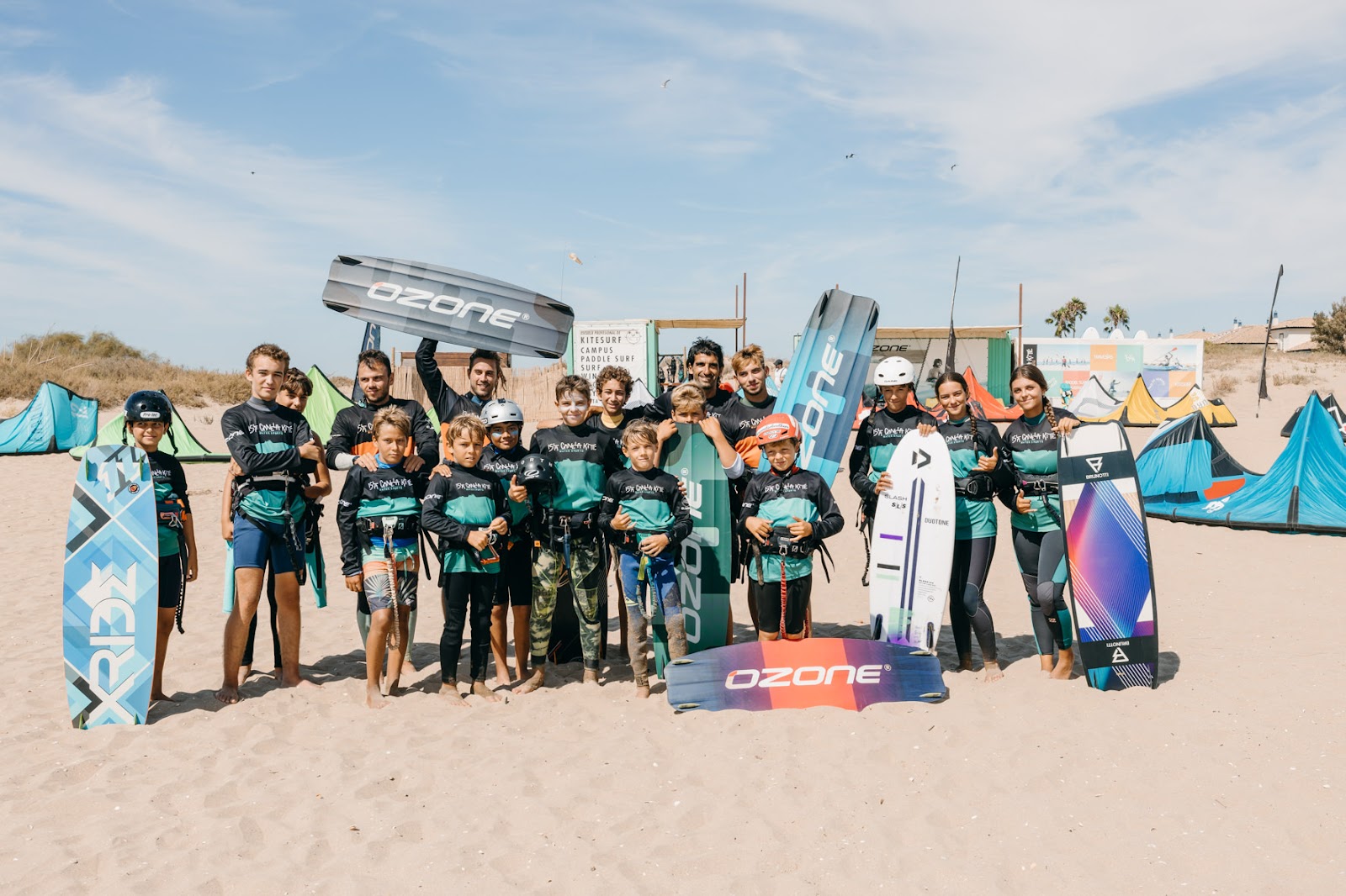 Isla Canela Kite Paradise kitesurfing school in spain