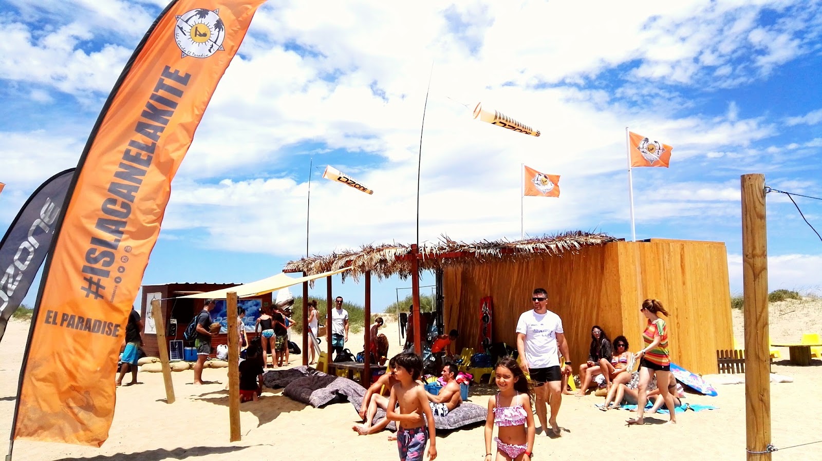 Isla Canela Kite Paradise kitesurfing school in Spain