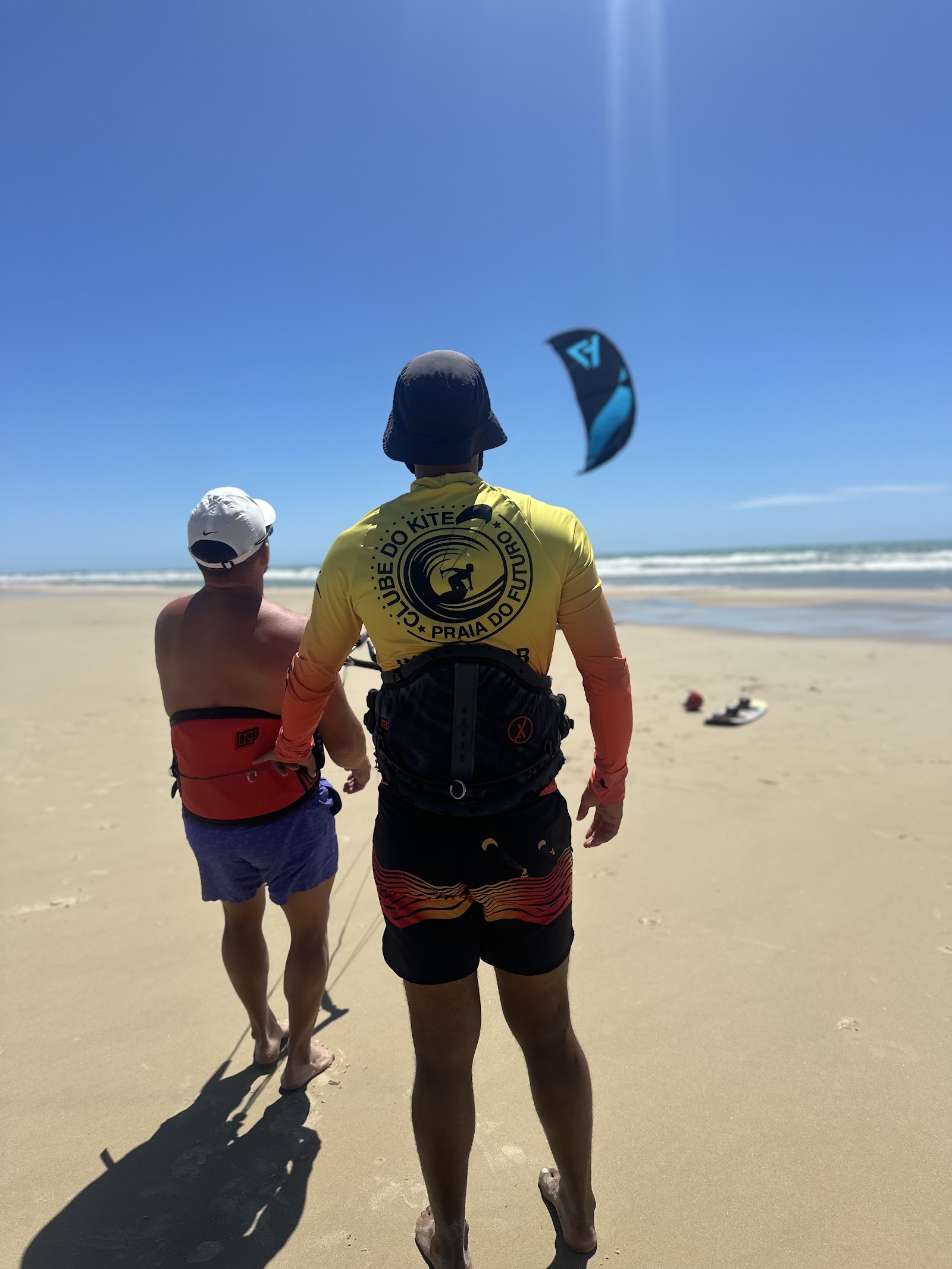Clube do Kite kitesurfing school in brazil